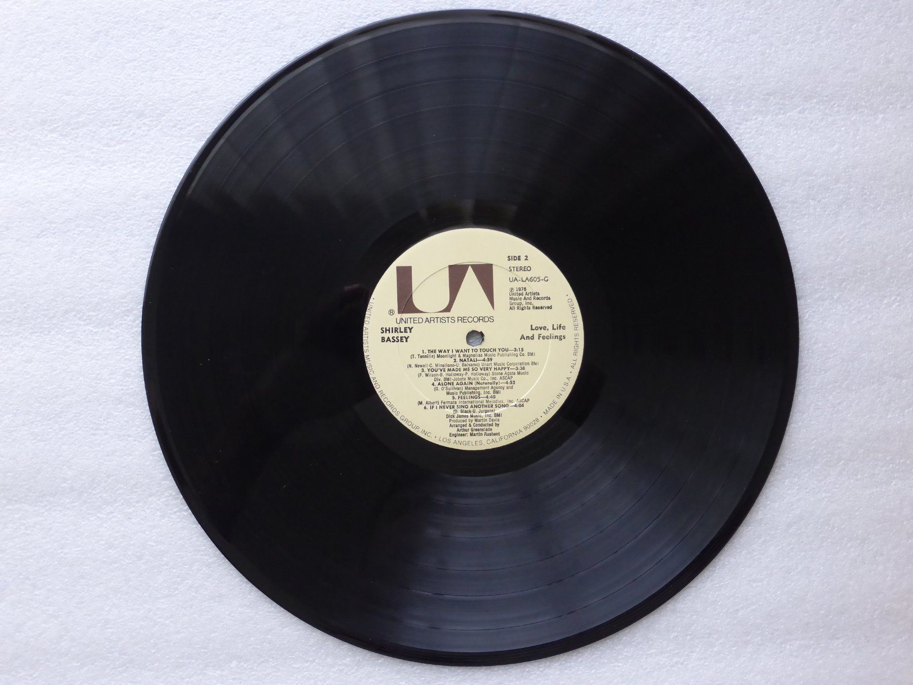 Dischi in vinile: VINYL  LP  SHIRLEY BASSEY – Usato da Küssnacht am Rigi venduto da Sunnestrahl 2