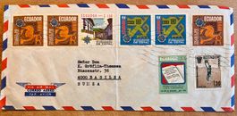 Flugbrief Ecuador - Basel 1968