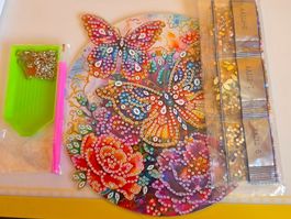 DIAMOND PAINTING FENSTERBILD