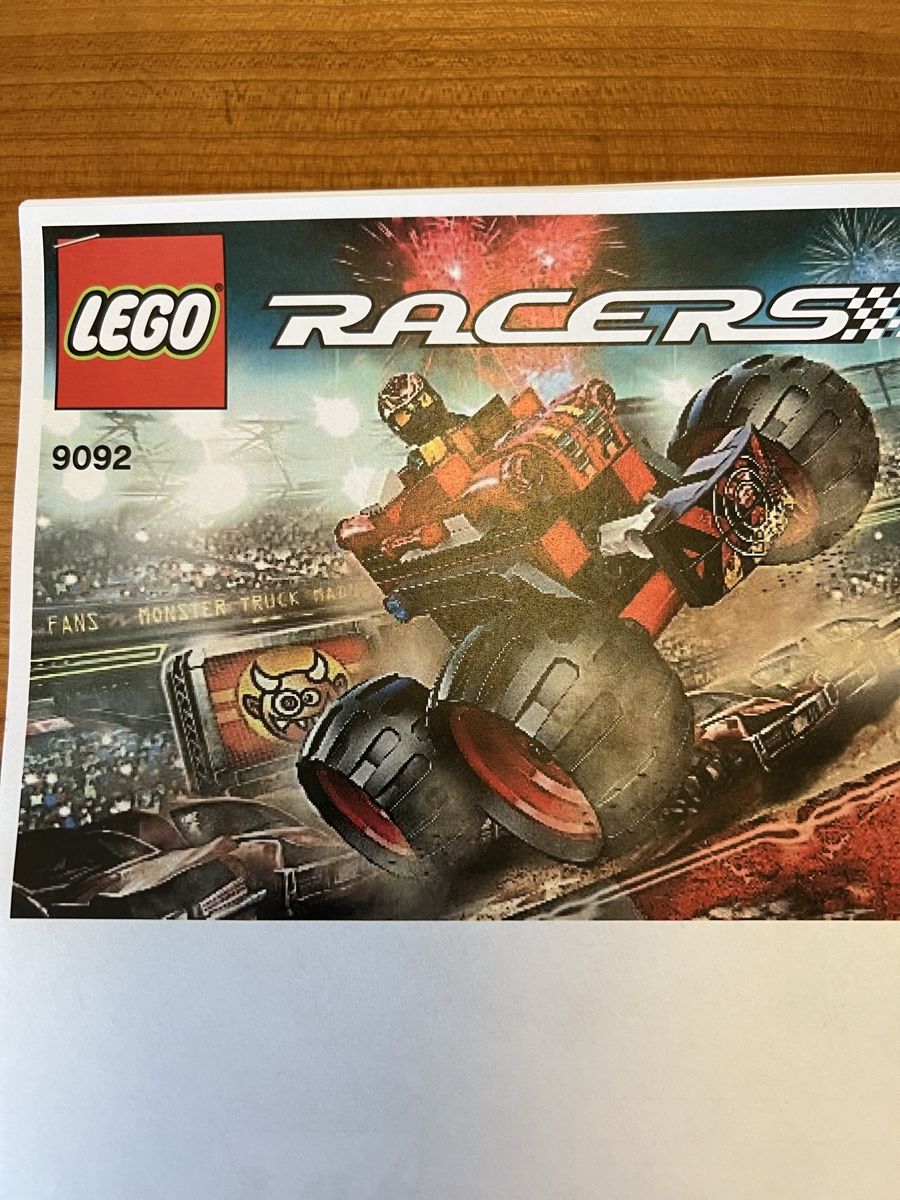 Lego Kit di costruzioni: Lego Racers 9092 Crazy Demon – Usato da Zürich venduto da Sylvia77