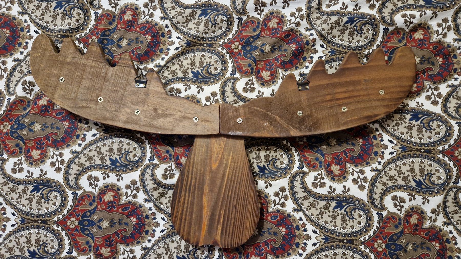Guardaroba: Originelle Elch Garderobe aus Holz – Usato da Oberengstringen venduto da Sheera7 4
