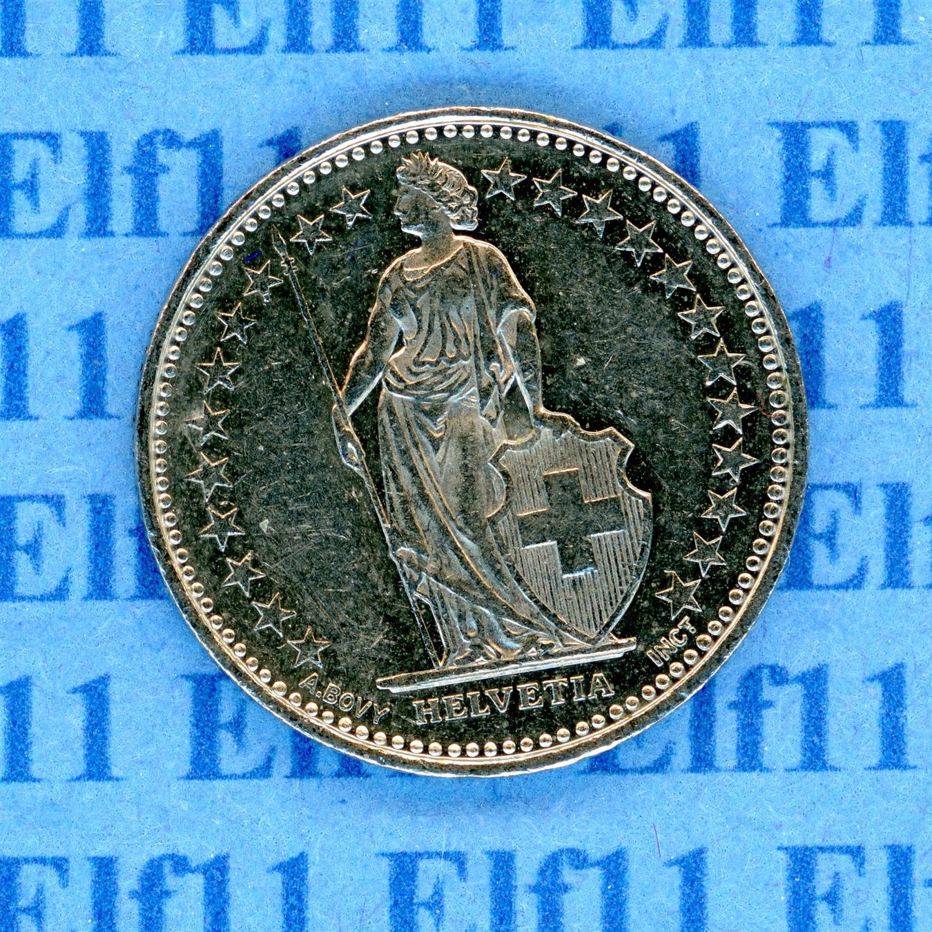 Tutti le monete: CHF___0.50 2006 vz 50 Rappen – Usato da Widnau venduto da Elf11 1