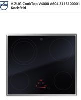 V-ZUG CookTop V4000 A604 3115100001 Kochfeld  4 Kochzonen