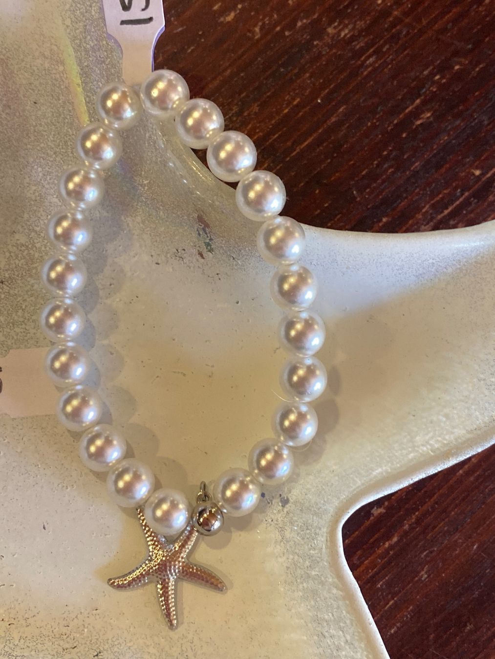 Bracciali & Braccialetti: SOMMER PERLEN ARMBAND,SEESTERN-SILBER – Nuovo e nell'imballaggio originale da Meienried venduto da ManuelaBoutique 1