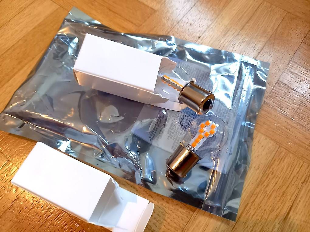 Alle Autoersatzteile: P21W LED bulbs in yellow/orange – Neu und originalverpackt aus Allschwil von d.genchev