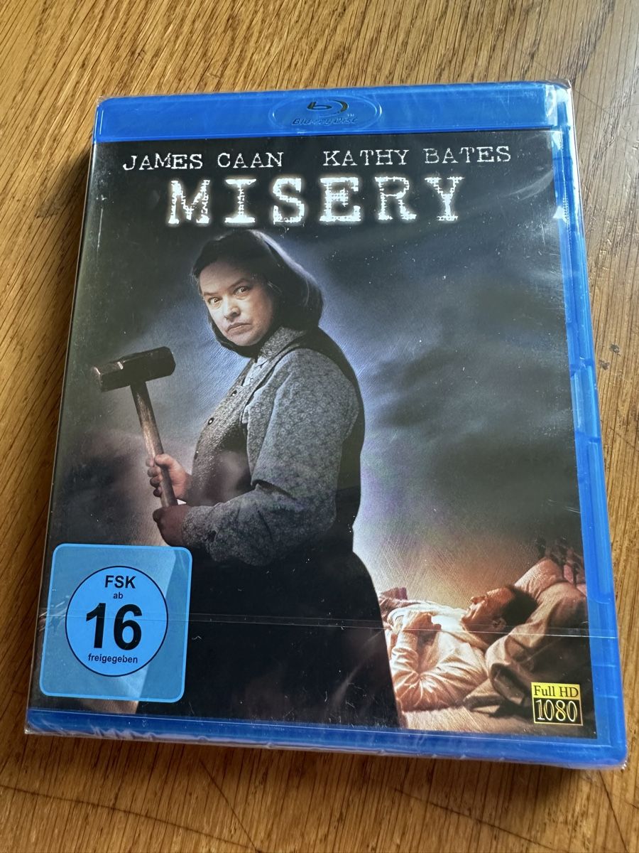Tutti i DVDs: Misery Bluray neu – Nuovo e nell'imballaggio originale da Benken ZH venduto da Audi-erich