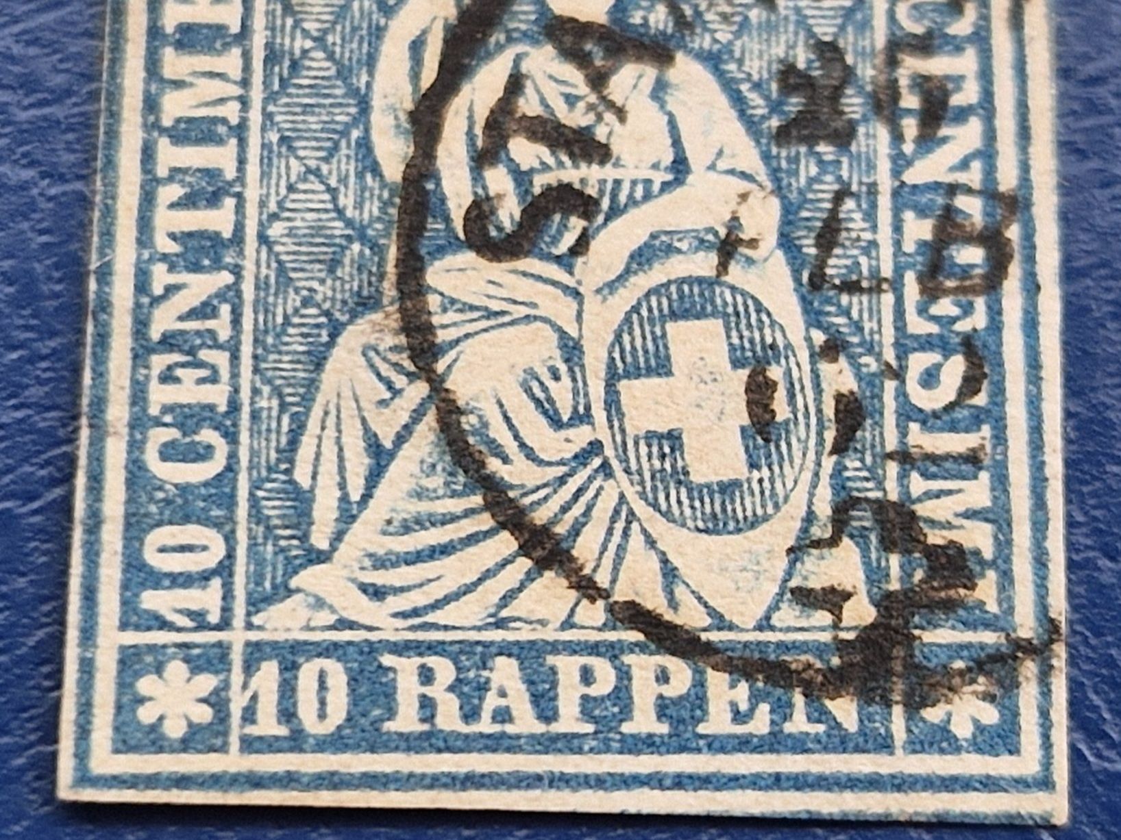 Tutti i francobolli: Strubel 23G, Stammheim, ab 1.- – Usato da Burgdorf venduto da Glossy01 2