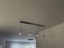 Moderne Pendelleuchte mit 4 Lichtquellen zu verkaufen