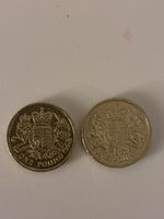 Nr. 81: 2 x 1 Pfund, britisches Pfund, 2015