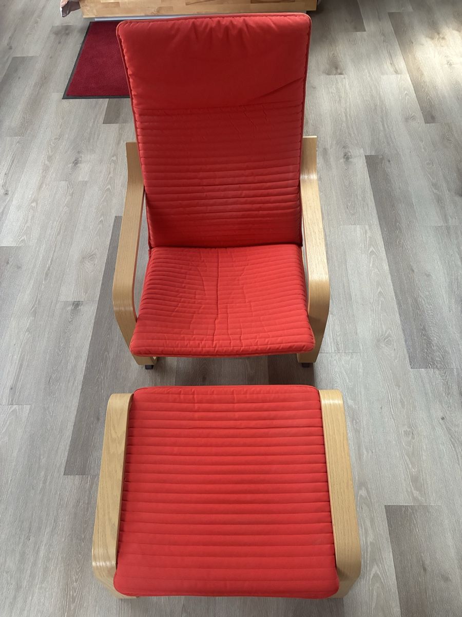 Ikea Poltrone: Sessel und Hocker IKEA Poäng – Usato da Zürich venduto da Brf 1