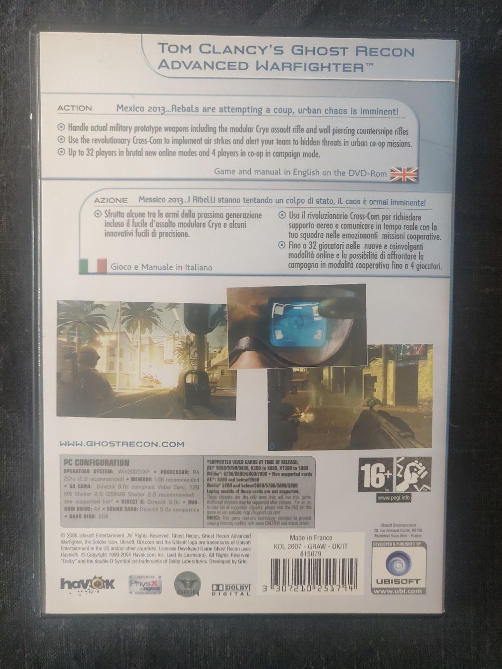 Microsoft Giochi: Ghost Recon PC game – Usato da Bellinzona venduto da SuisseElectronics 1