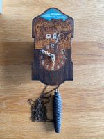 antike mini-Schwarzwälder Wand Uhr