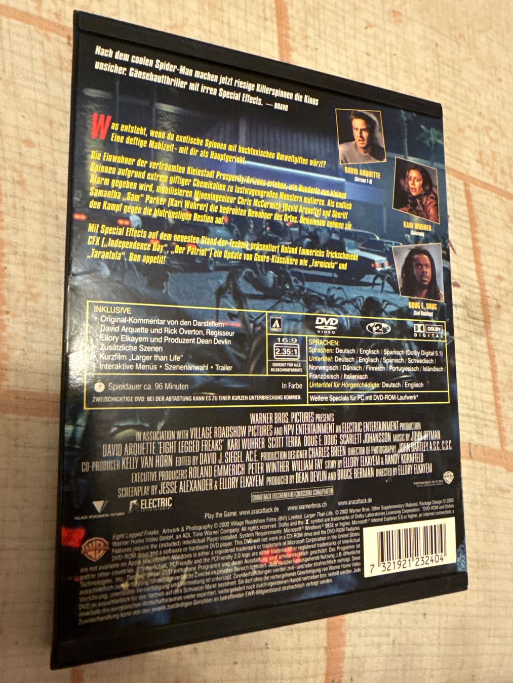 Alle DVDs: Arac Attack - Spinnen Horror-Spass, Top! – Gebraucht aus Schaffhausen von D-MAC 1