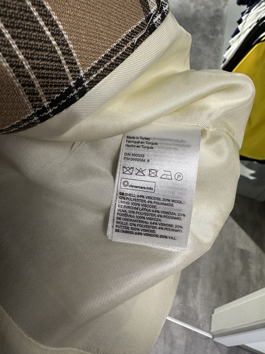 H&M Giacche: H&M karierter Blazer – Nuovo (secondo la descrizione) da Muttenz venduto da Tschulietta_105 3