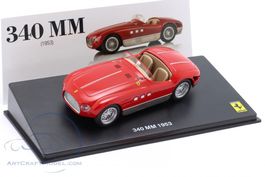 Ferrari 340 MM 1953-1959 rot / silber  1:43 von Altaya / IXO