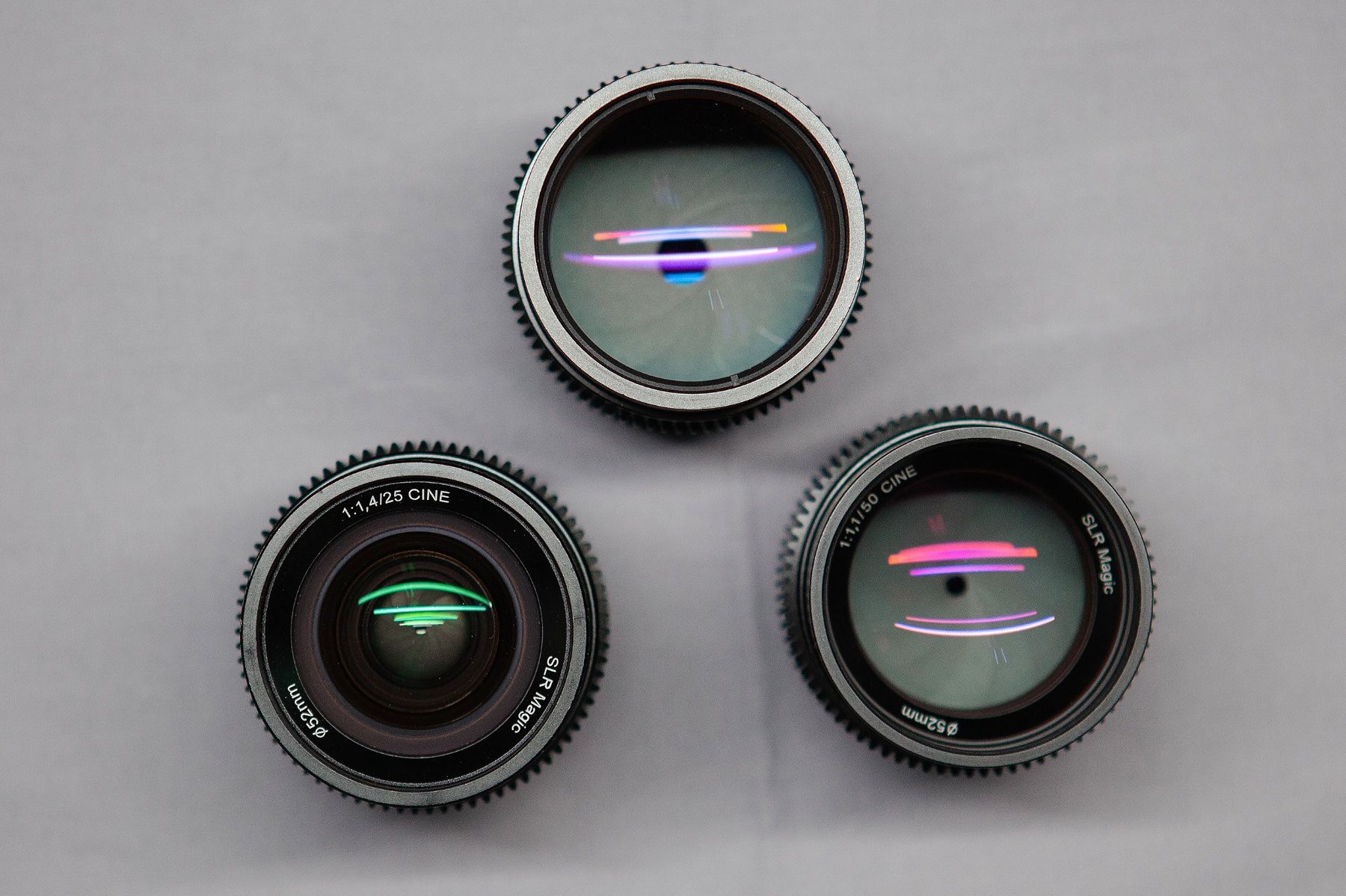 SLR Magic E-mount cine-lenses set. 25 / 50 / 75 MM (Gebraucht) in Biel ...