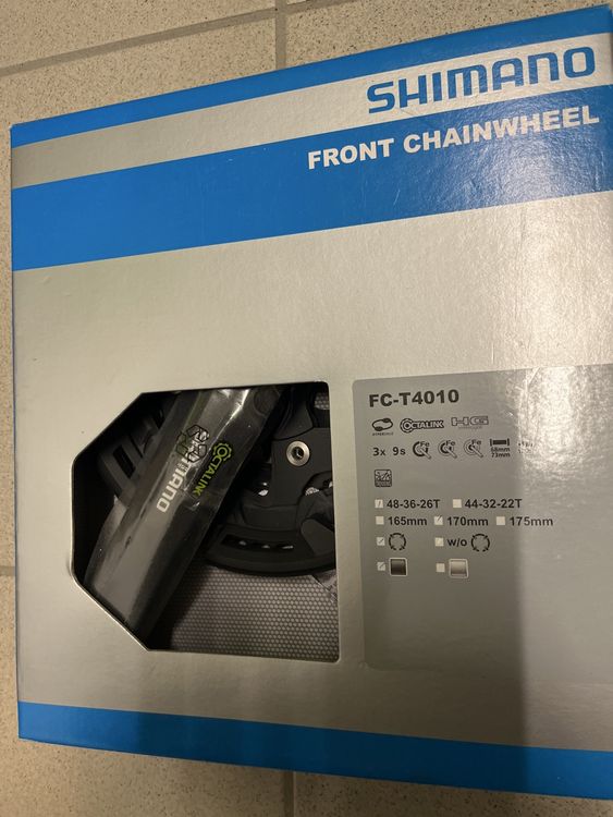 Shimano FC-T4010 Kurbelgarnitur 3x9 neu & OVP 1