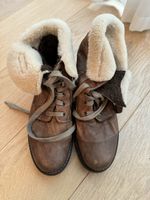Warm Winter Boots with Genuine Fur, Size 39
