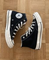 high top black white trainers sneakers shoes Schuhe Converse