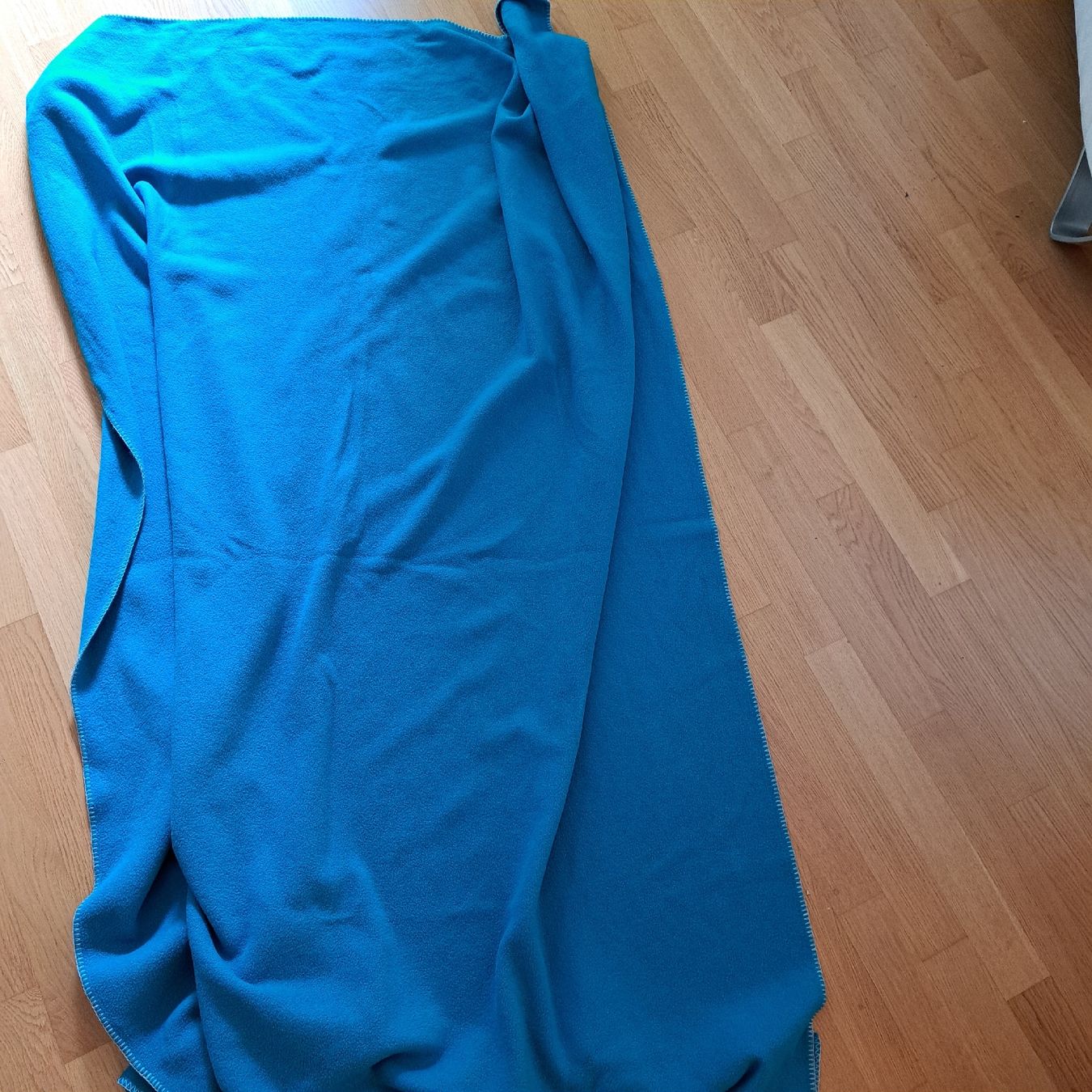 Decken: ZOEPPRITZ Fleece Decke SMOOTHY, türkis – Gebraucht aus Adliswil von Marlotti