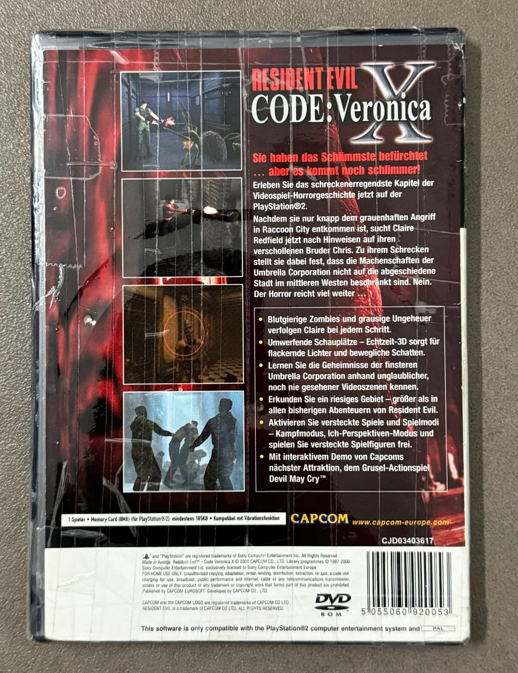 Jeux: PS2 Resident Evil Code Veronica X - schnelle Lieferung! – D'occasion à Birsfelden par Dealgoenner24 2