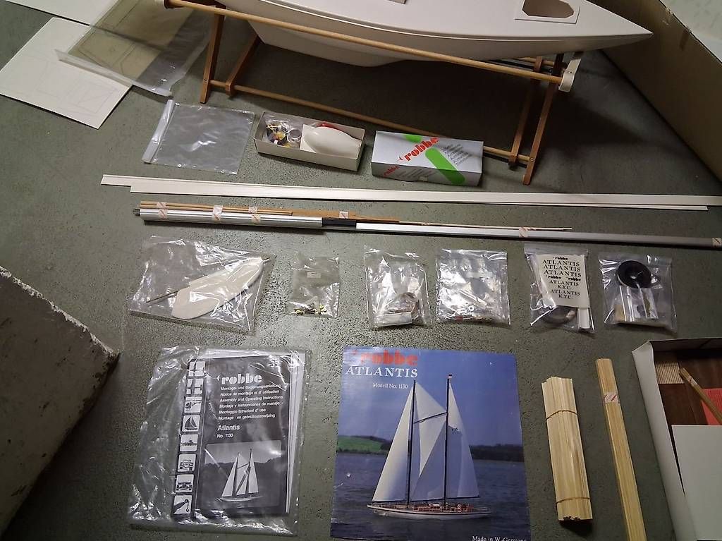 Robbe Modellismo RC: Robbe Atlantis noch nicht gebaut. Mit Beschlagsatz – Nuovo (secondo la descrizione) da Basel venduto da Aletschhorn 4
