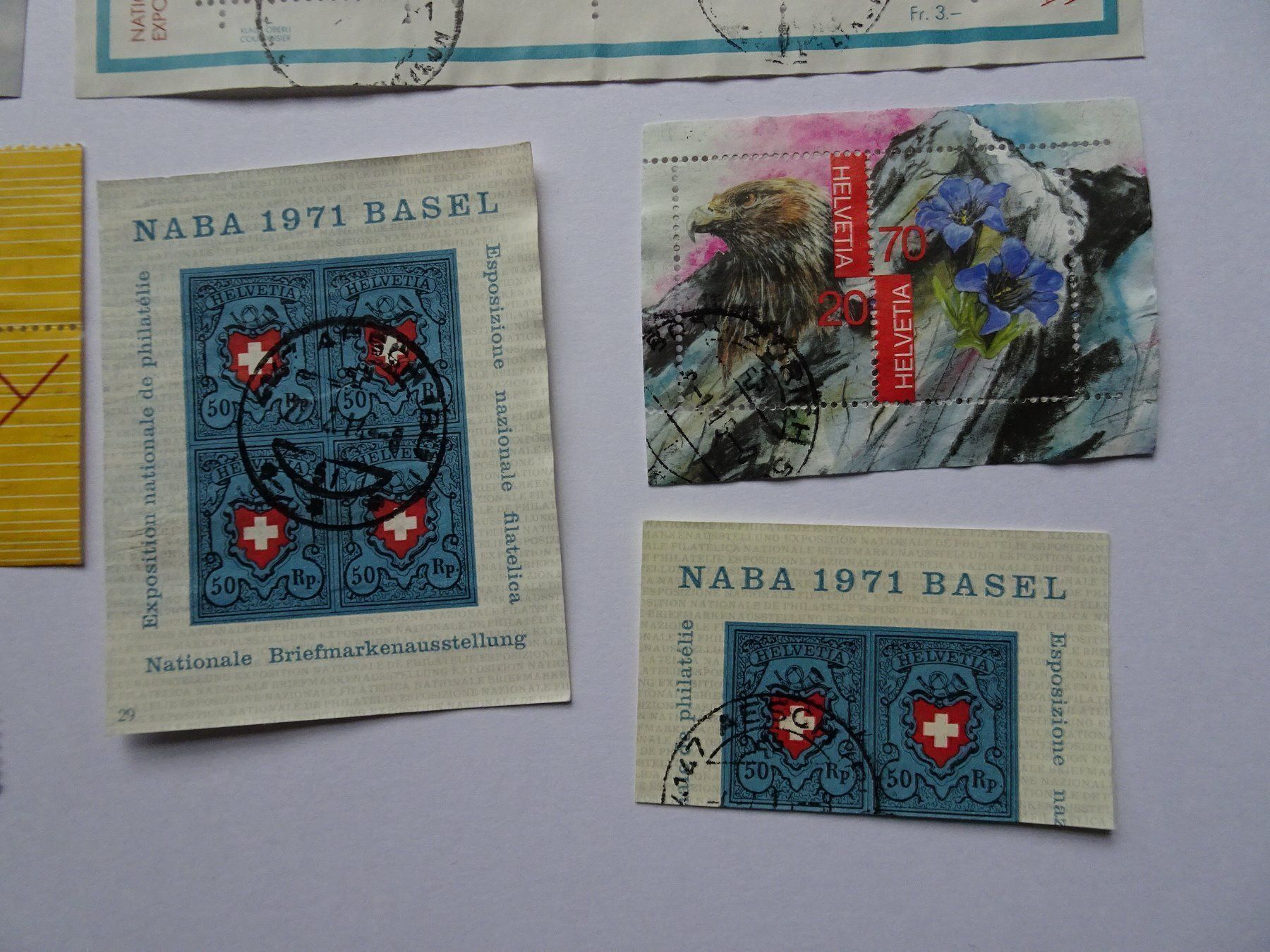 Alle Briefmarken: Restposten-Kleinbogen – Gebraucht aus Aadorf von Chnorli-Furz 4