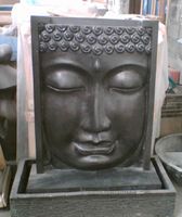 Brunnen Relief Buddha Gartenbrunnen Wasserwand Zierbrunnen