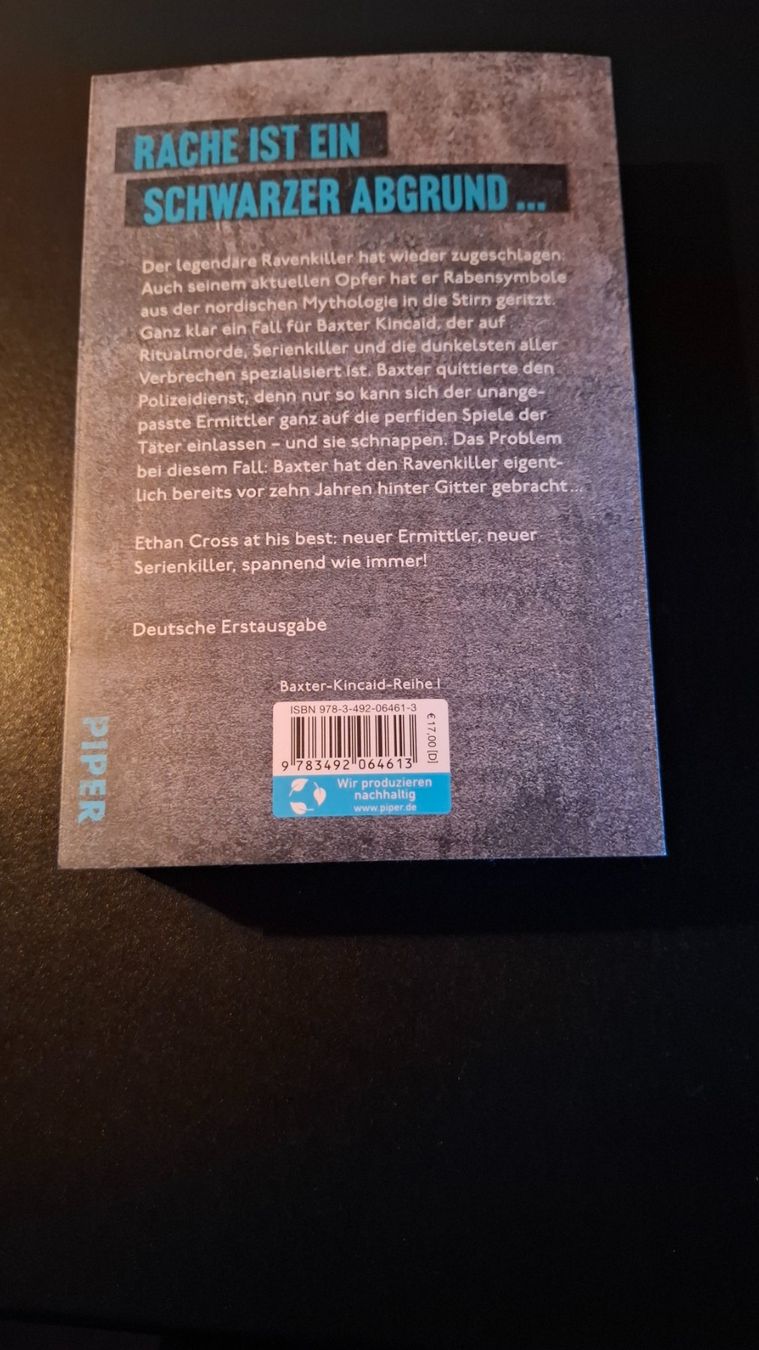 Libri: *Racheritual* Ethan Cross / Tb – Usato da Brütten venduto da Sigimi 1