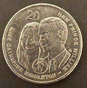 Tutti le monete: Australien - 20 Cent 2011 "Royal Wedding William and Kate" – Usato da Aeugst am Albis venduto da JvD68
