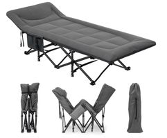 Feldbett Klappbar für Erwachsene, Robustes Campingbett