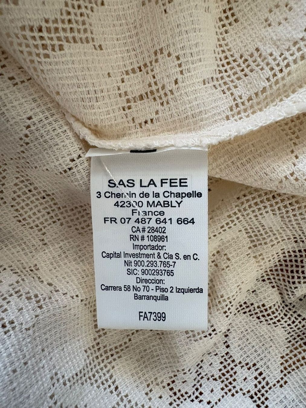 Top: Top, Marke la fée maraboutée, Damen, Grösse 40 – Nuovo (secondo la descrizione) da Luzern venduto da Roger3022 5