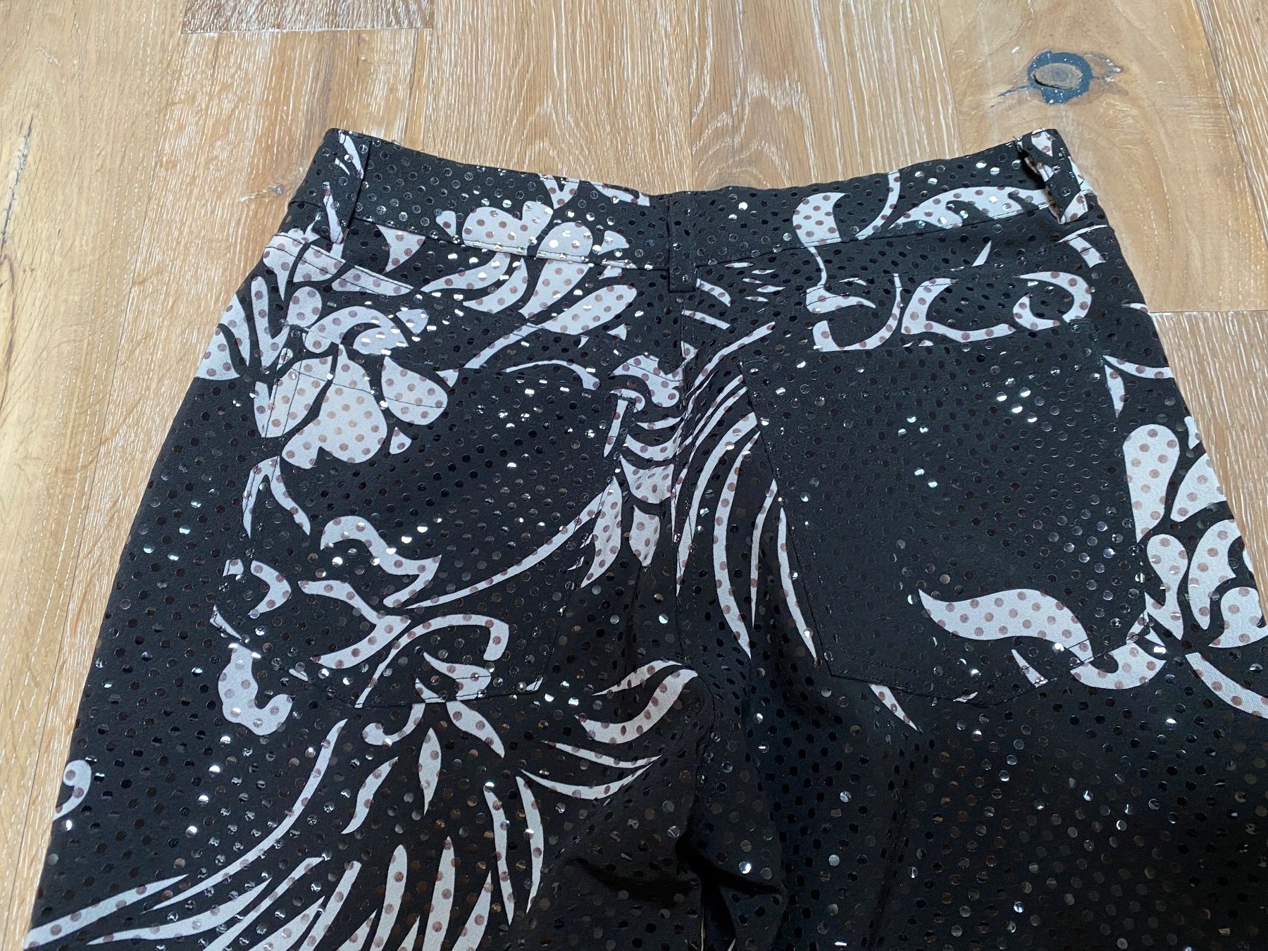 Pantaloni: Great vintage stretch sequined trousers. IT46 – Usato da Grund b. Gstaad venduto da PlageNeige 5