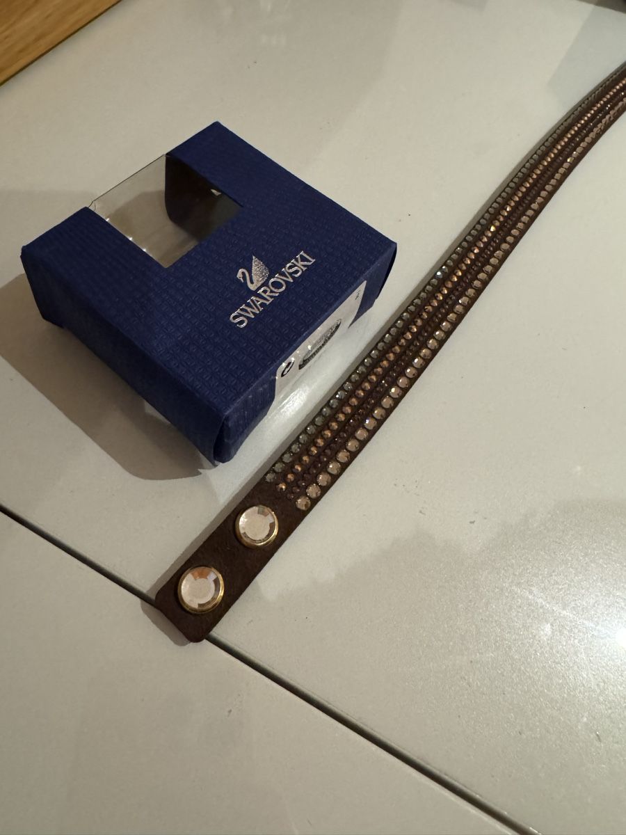 Swarovski Bracciali & Braccialetti: Bracelet SWAROVSKI brun – Usato da Puplinge venduto da Cechth 1