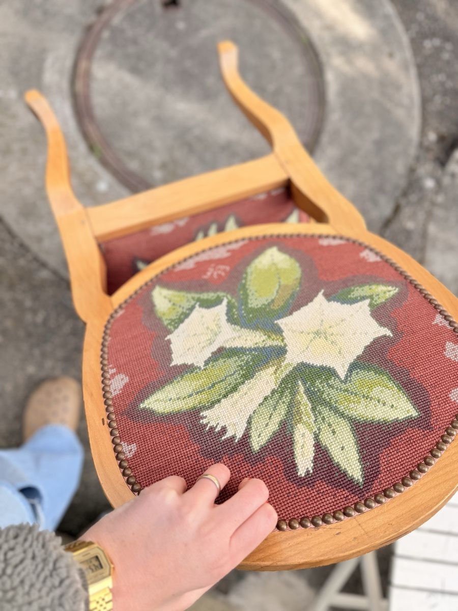 Sedie: Stuhl mit Blumenmuster – Usato da Dotzigen venduto da White_Warrior 3