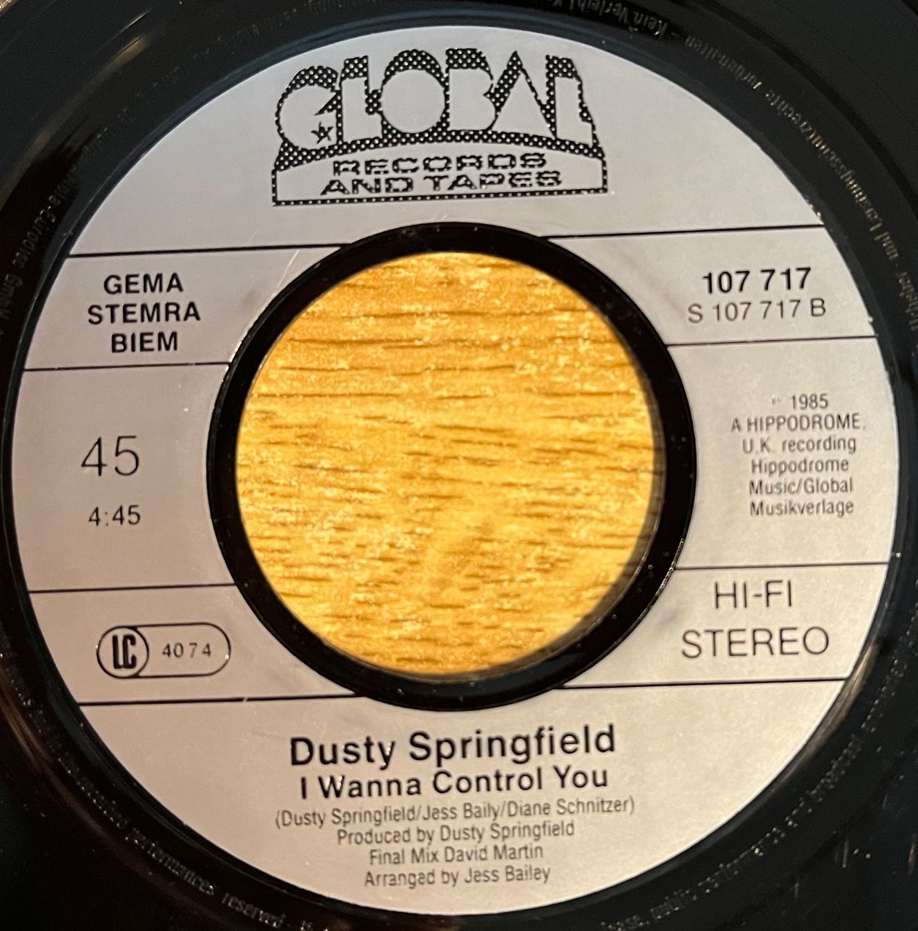 Dischi in vinile: DUSTY SPRINGFIELD - SOMETIMES LIKE BUTTERFLIES – Usato da Bussigny venduto da vinyl-pas-cher 3