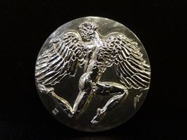 Medaille Hans Erni Verkehrshaus Luzern Schweiz 1972 SILBER