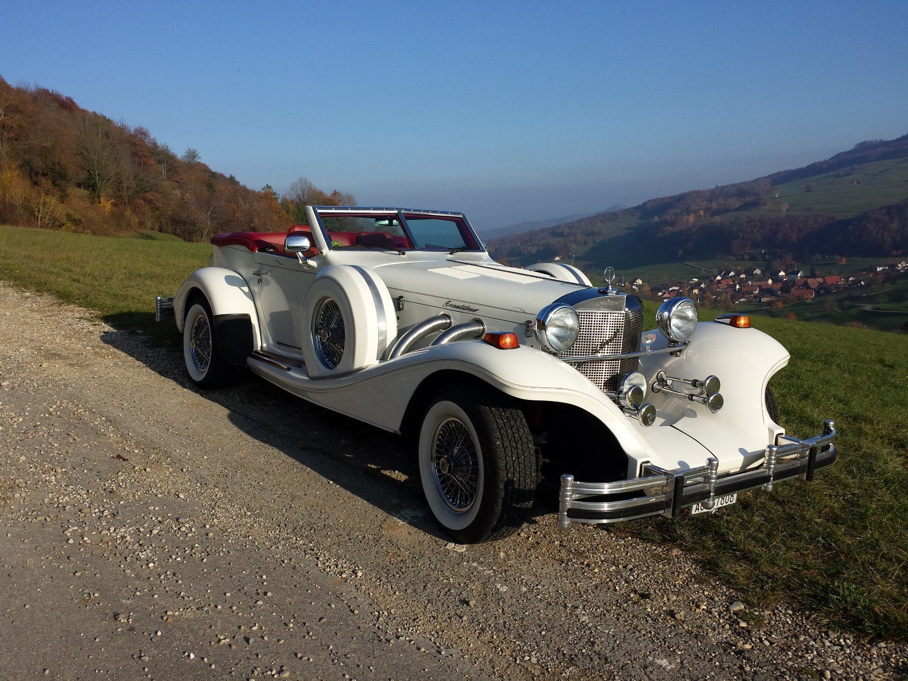 Autos: Exclusiver Excalibur Phaeton IV Cabrio mit Hardtop – Gebraucht aus Biberstein von Stoebsu