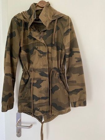 Übergangsjacke military look, Grösse 36