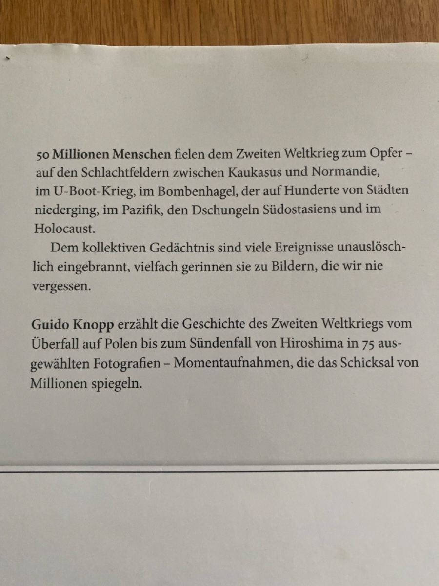 Libri: Buch (der 2. Weltkrieg) – Usato da Selzach venduto da 02nunafizz 1