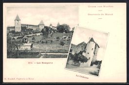 AK Murten, Les Remparts, Le Château