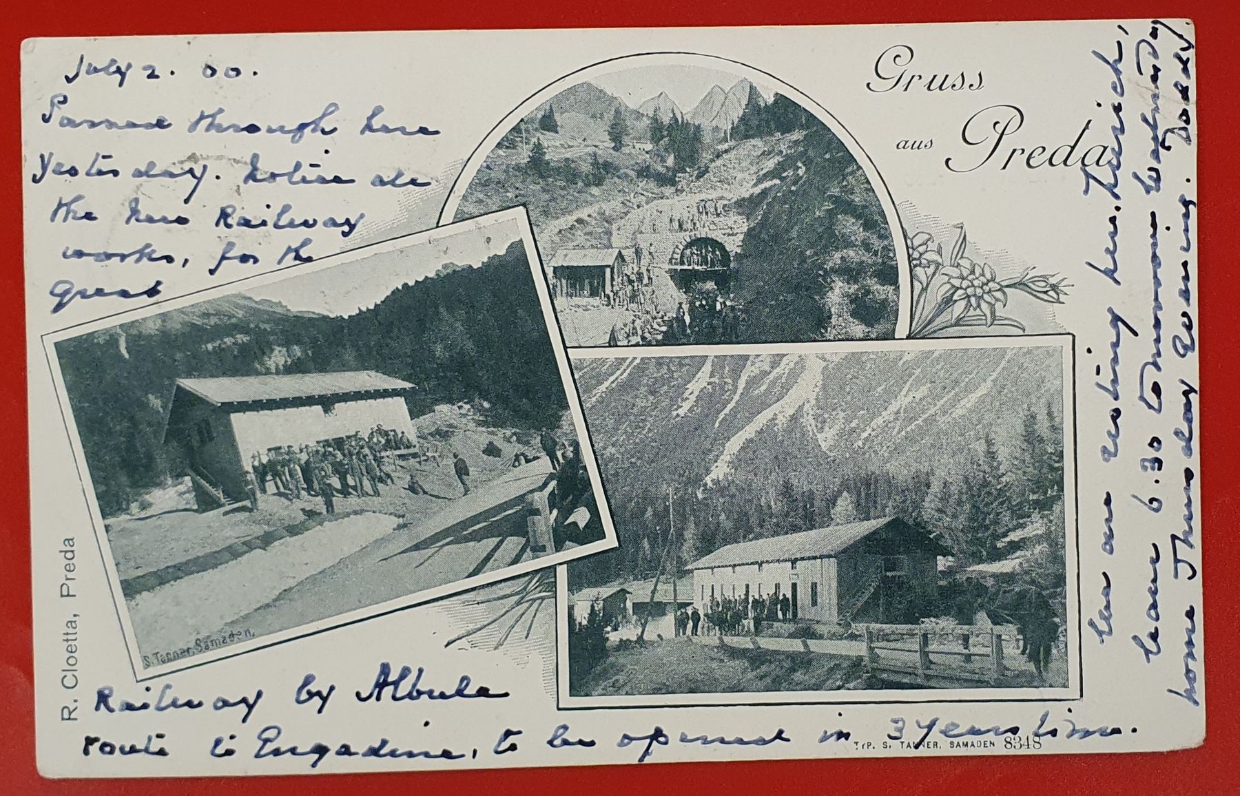 Cartes postales: Gruss aus Preda 1900 – D'occasion à Kreuzlingen par Rschweiz1