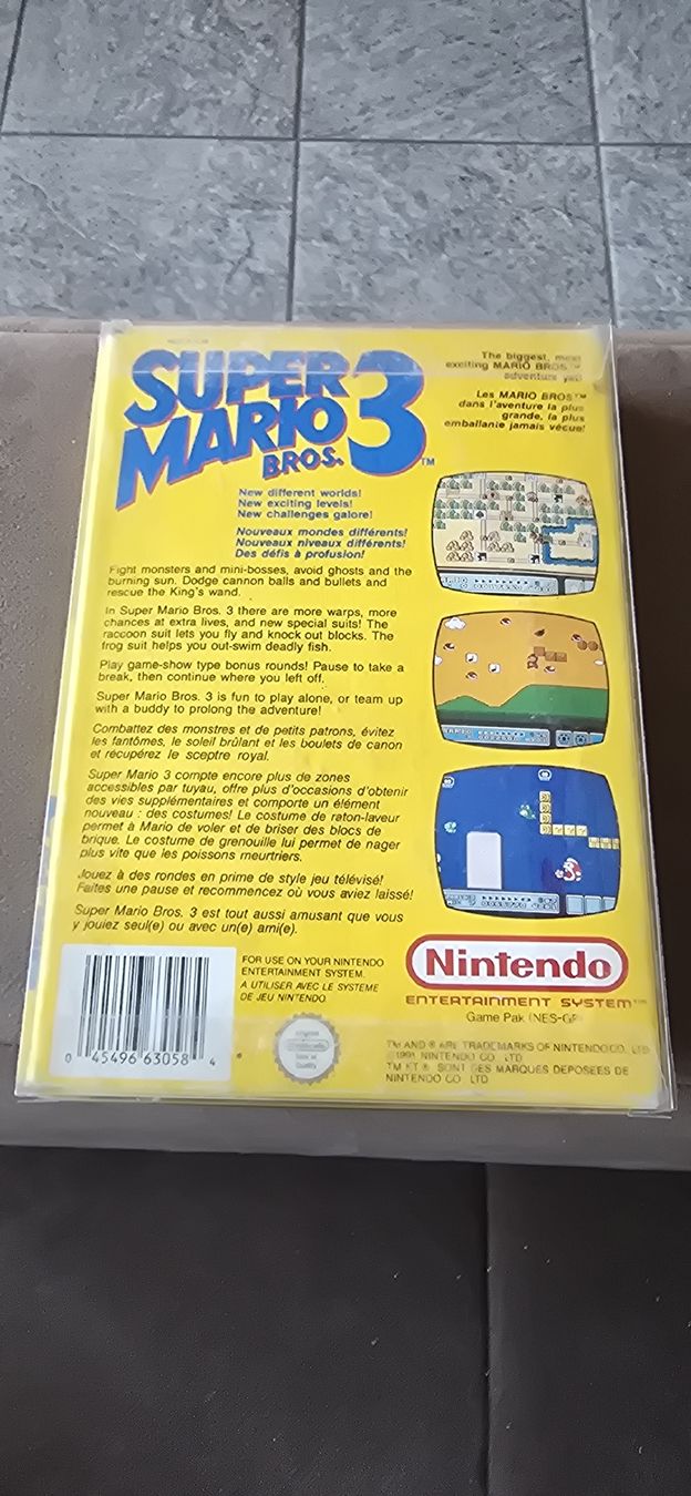 Nintendo Giochi: Super Mario Bros 3 NES – Usato da Le Noirmont venduto da desoto55 2