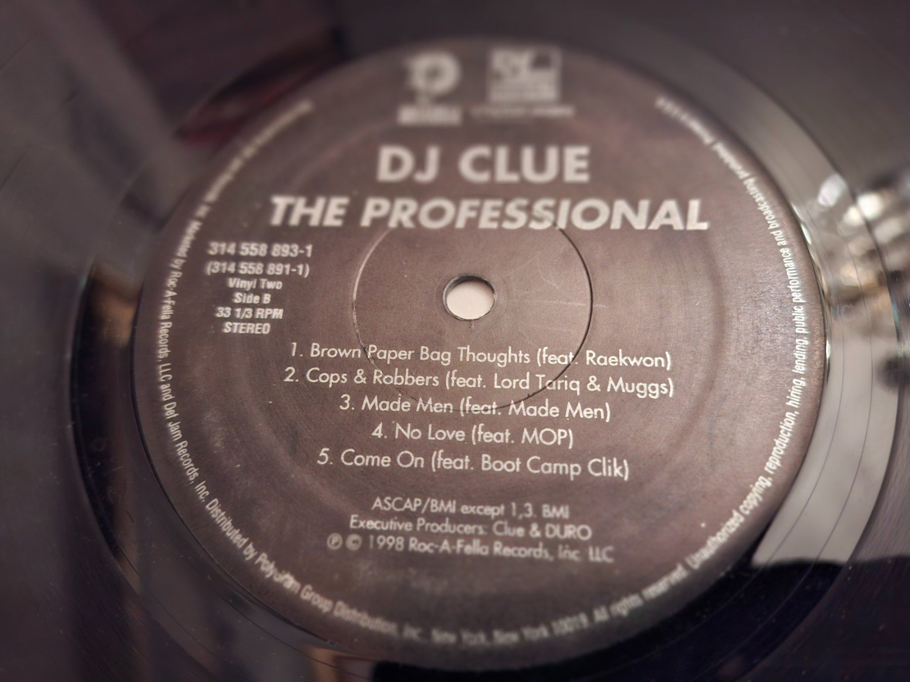 Dischi in vinile: Rap US 2xLp - Dj Clue - The Professional - 1998 – Usato da Bernex venduto da Wannabehasbeen01 9