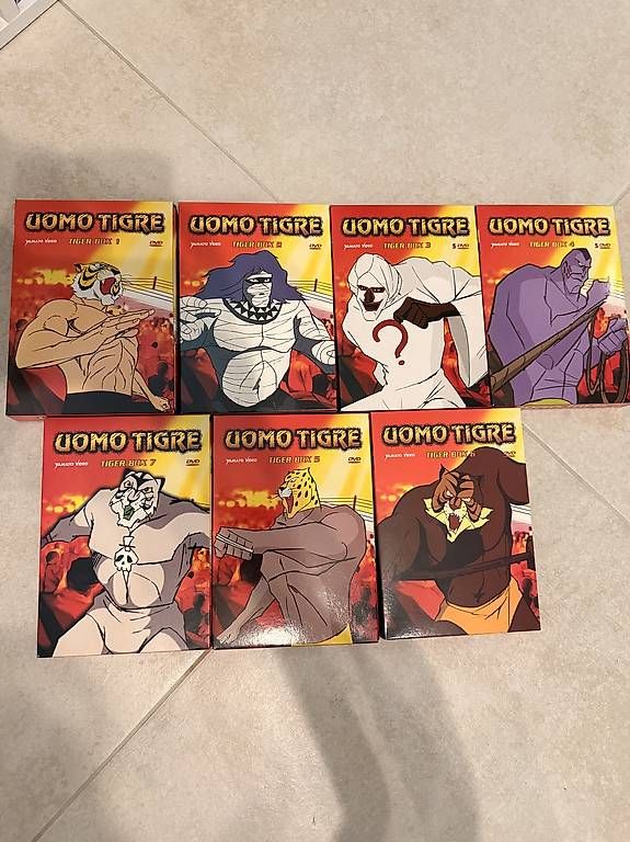 Comics: Tiger Mask - uomo tigre série complète  – Gebraucht aus Vuarrens von italorico 1