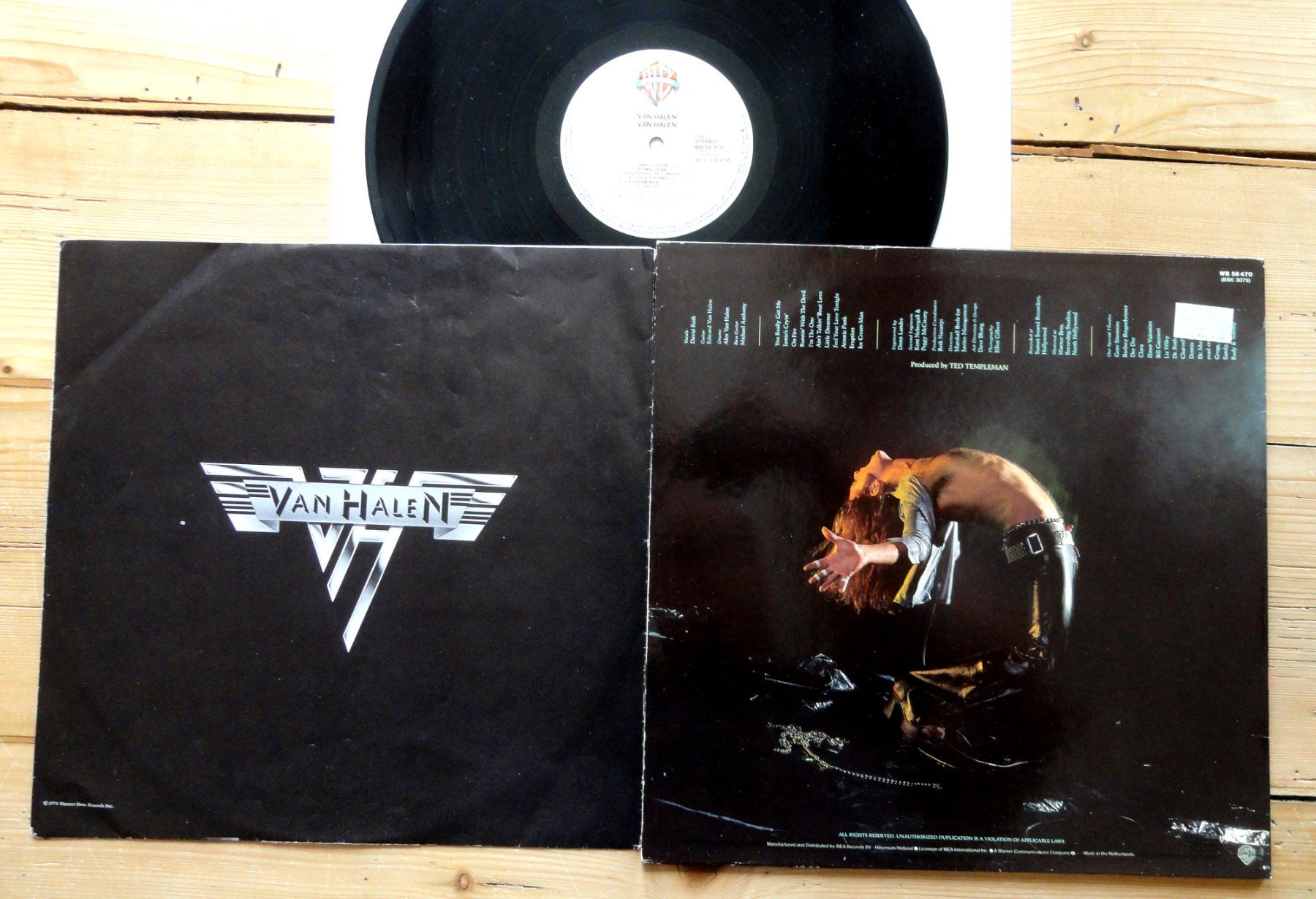 Dischi in vinile: LP VAN HALEN same 1978 WARNER BROS WB 56470 mint – Usato da Kesswil venduto da josi1967 1