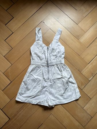 BERSHKA - Jumpsuit weiss S
