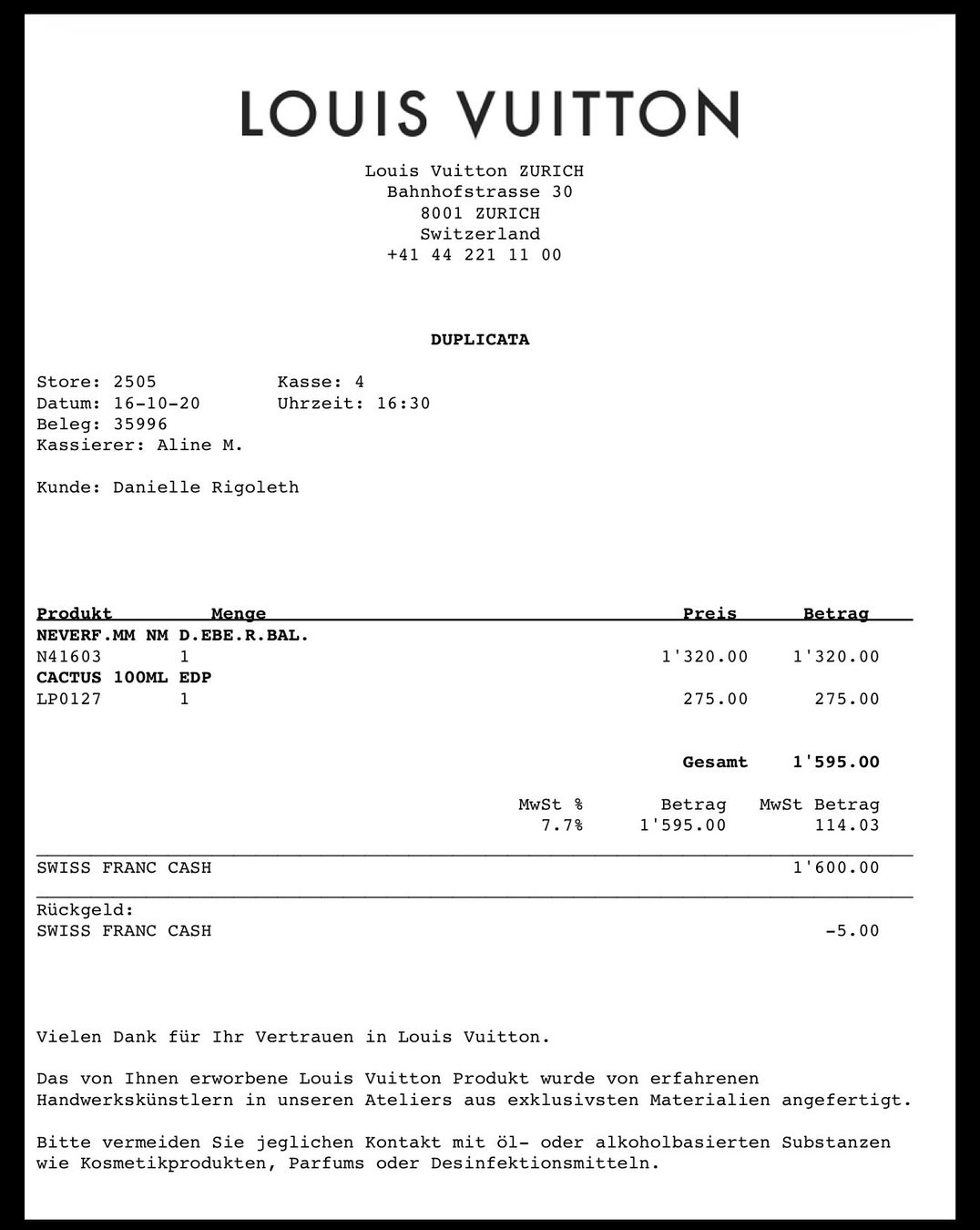 Louis Vuitton Sacs: LOUIS VUITTON NEVERFULL MM 2020 – D'occasion à Zürich par dan_5xr7 2