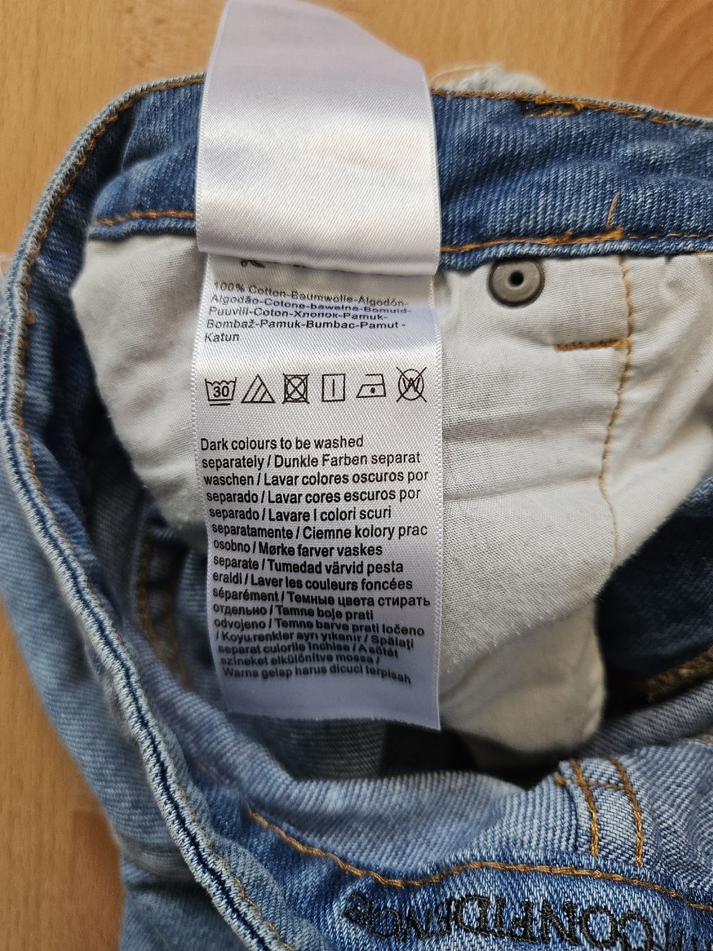 Jeans: Vila Jeans Shorts, hellblau – Gebraucht aus Ebikon von SecondChance_byM 4