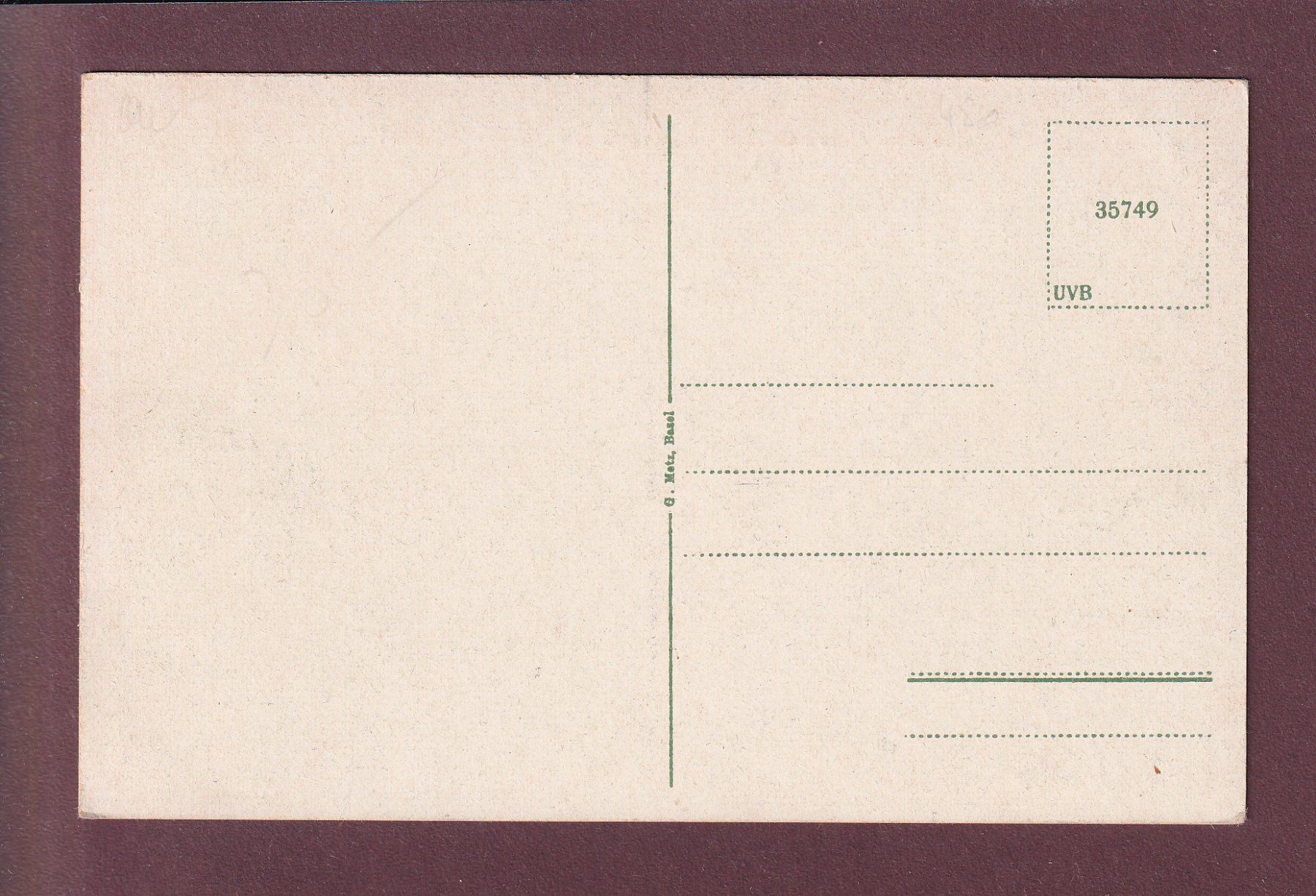 Cartoline postali: WALDHAUS i. d. Hardt bei Basel - Restaurant – Usato da Pully venduto da nicecards 1